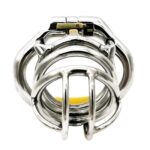 Ergonomic Stainless Steel Stealth Lock Male Chastity Device Cock Cage  Lock Cock Ring Chastity Belt S051