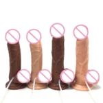 Silicone Realistic Ejaculating Dildo for Women Lifelike Squirting Dildo  with Suction Cup Huge Dildo for Sex Adult Toys