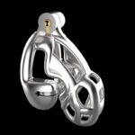 BLACKOUT Extreme  Stainless Steel Male Cock Cage Trumpet  Chastity Device Removable inner Tube Adult Sex Toys