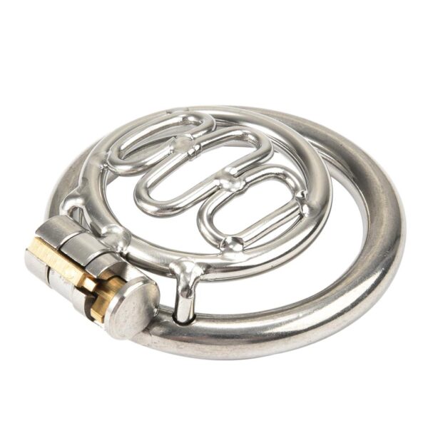 Stainless steel  cage male small metal  lock Bird Chastity cage belt cock ring slave  restraint man sex toy